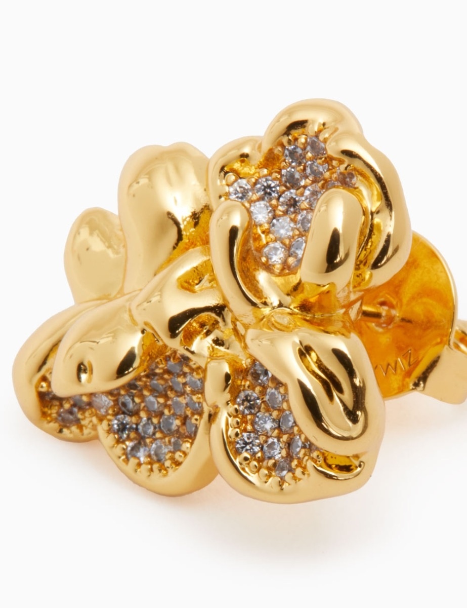 POPCORN PAVE EARRINGS - 3