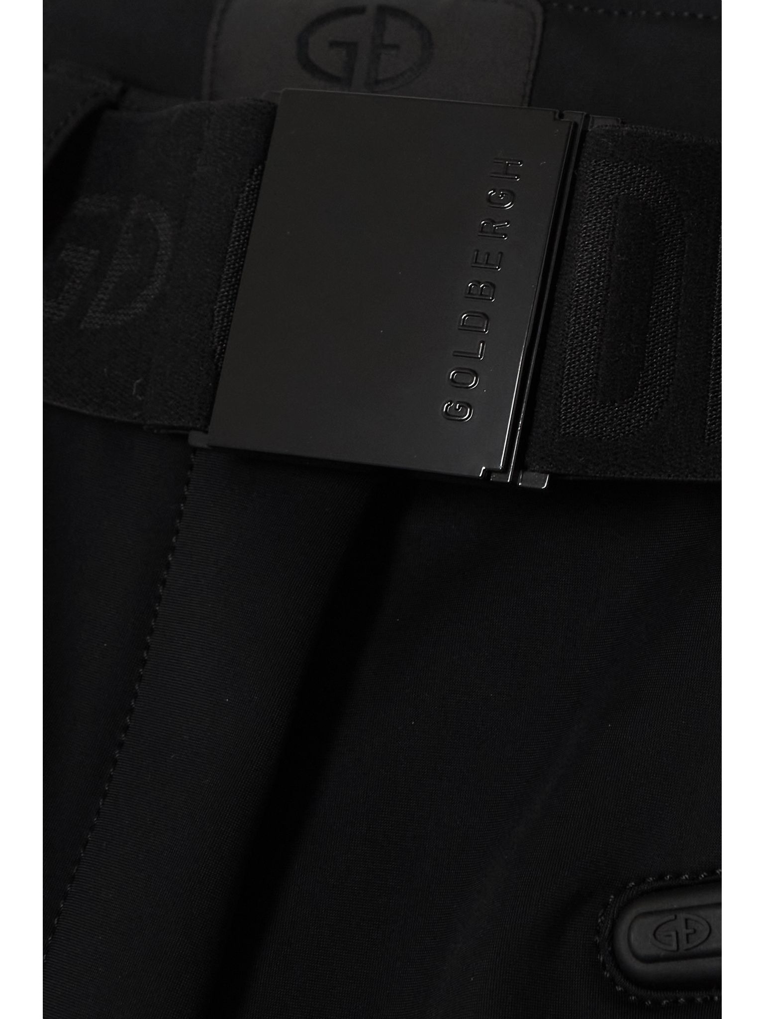 Paris belted stirrup ski pants Black - 5