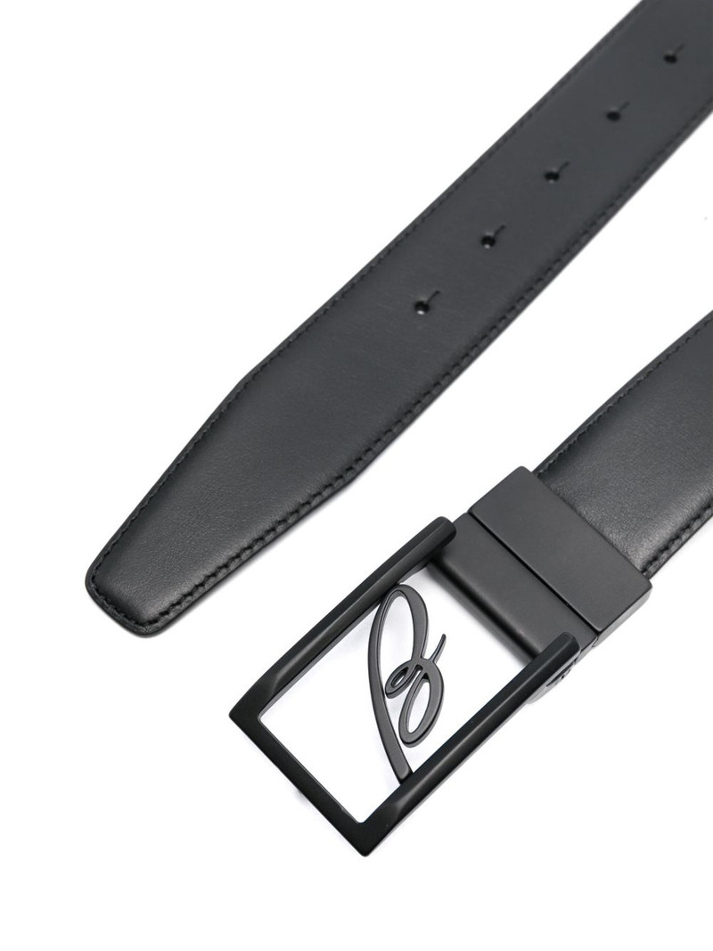 Brioni leather belt outlook