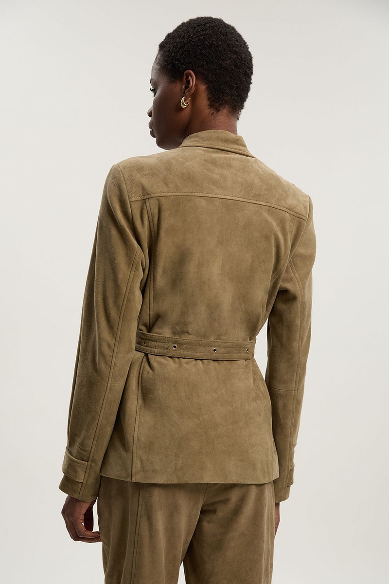 Suede Utility Jacket 3