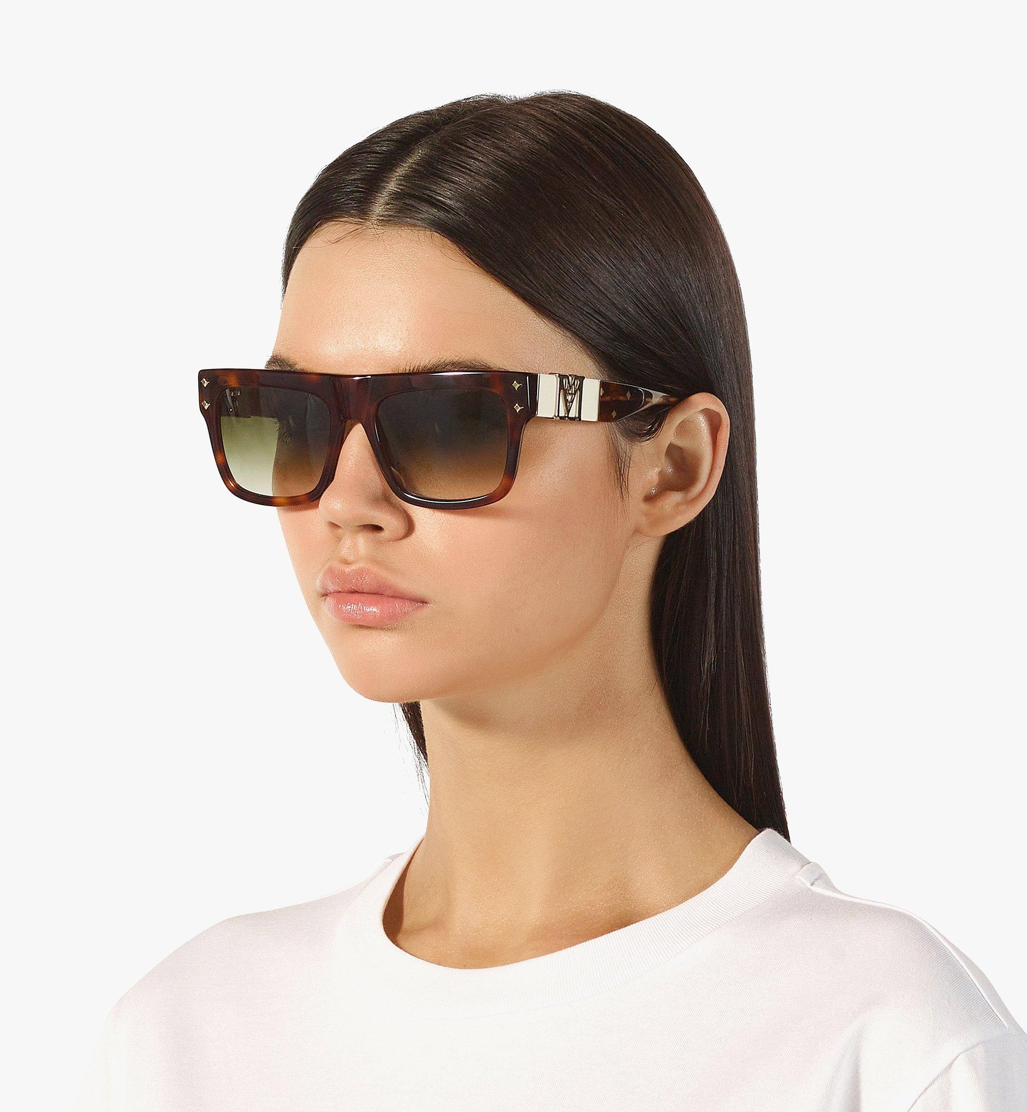 MCM733S Bicolor Rectangular Sunglasses - 4
