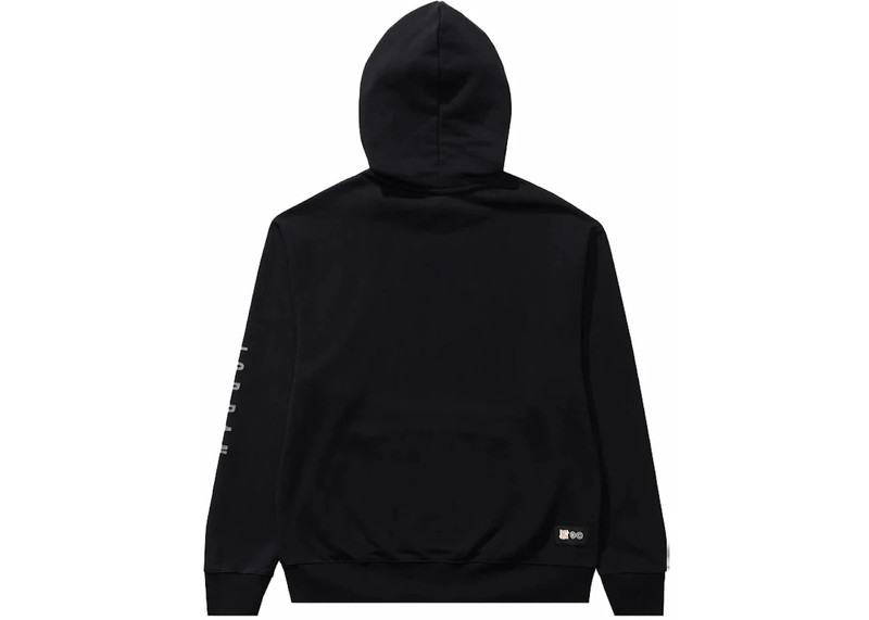 Jordan Jordan x Undefeated Weights Hoodie Black outlook