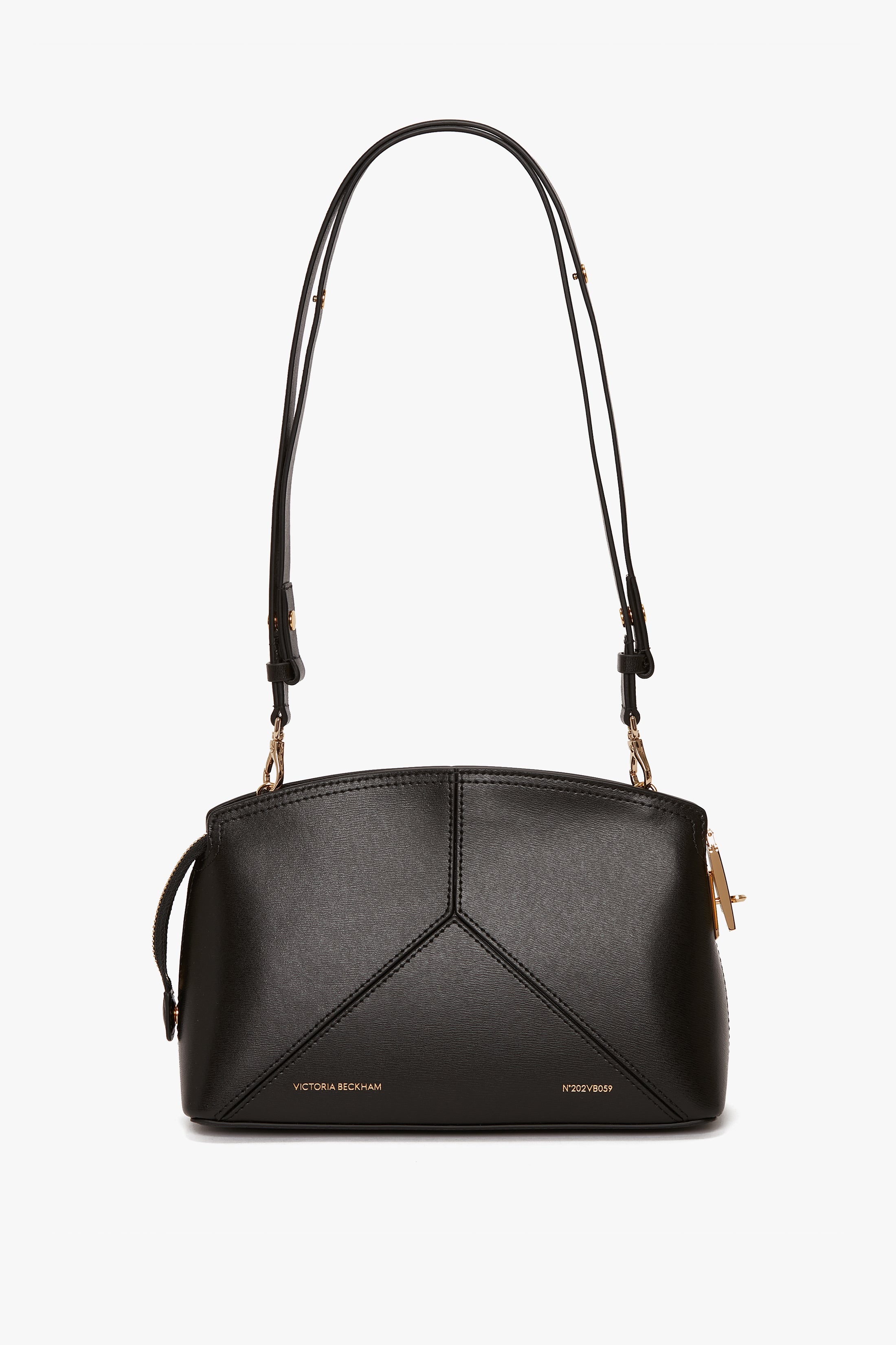 Victoria Crossbody Bag In Black Leather - 2