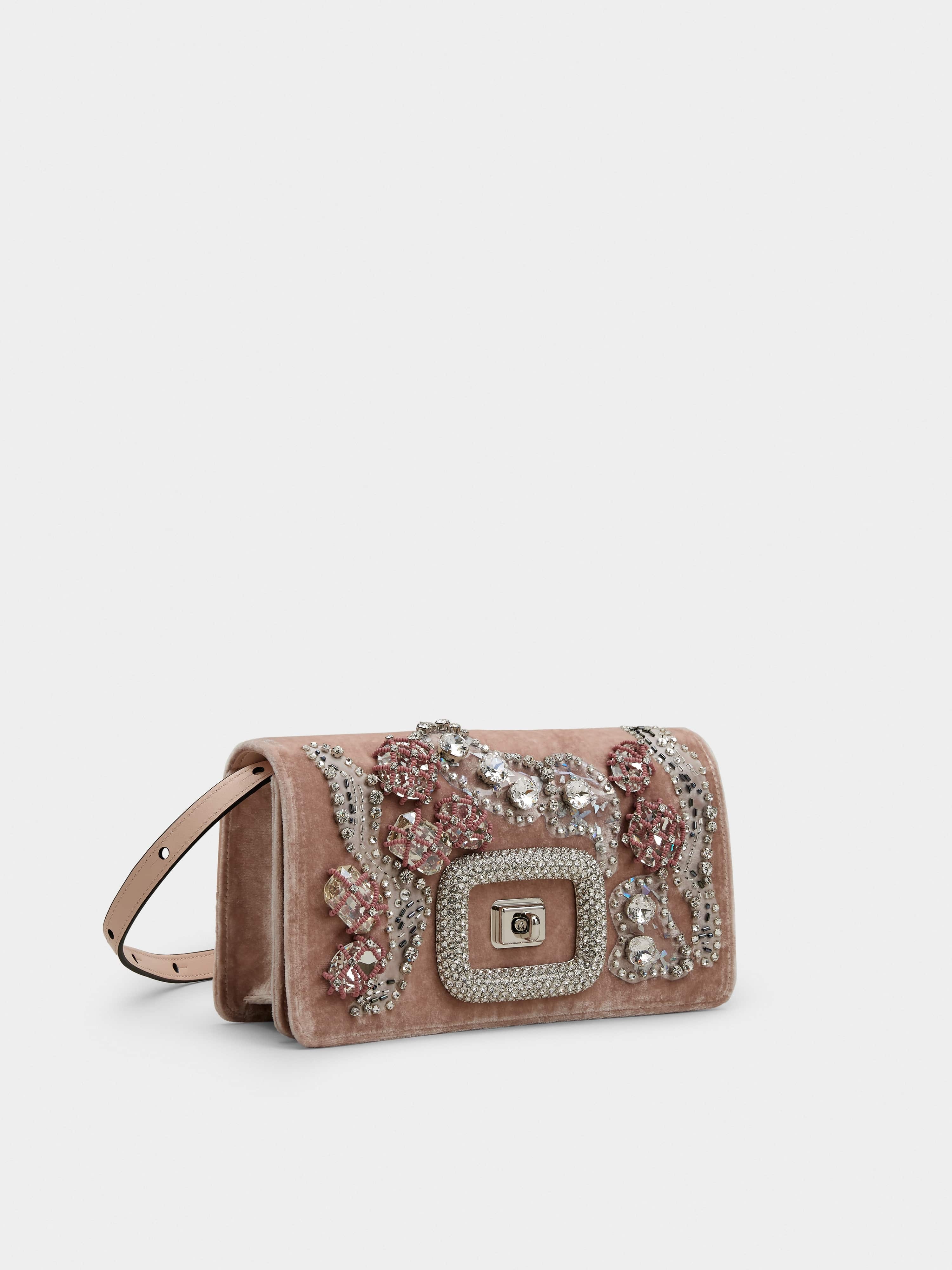Viv' Choc Shine Camouflage Mini Bag in Velvet - 2