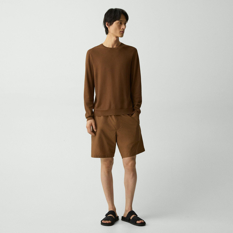 Theory Crewneck Sweatshirt in Silk-Cotton outlook