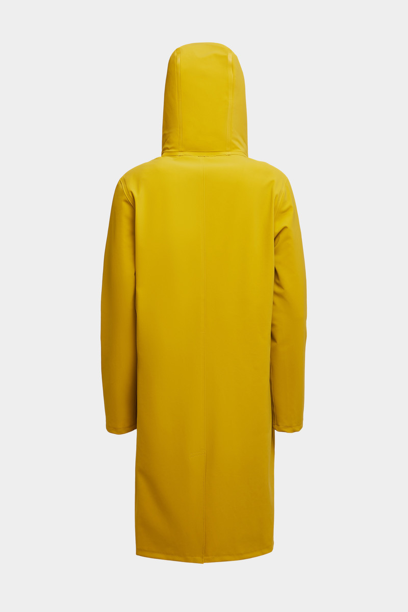 Stockholm Long Matte Raincoat Gold 6