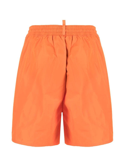 DSQUARED2 side zip-detail swim shorts outlook