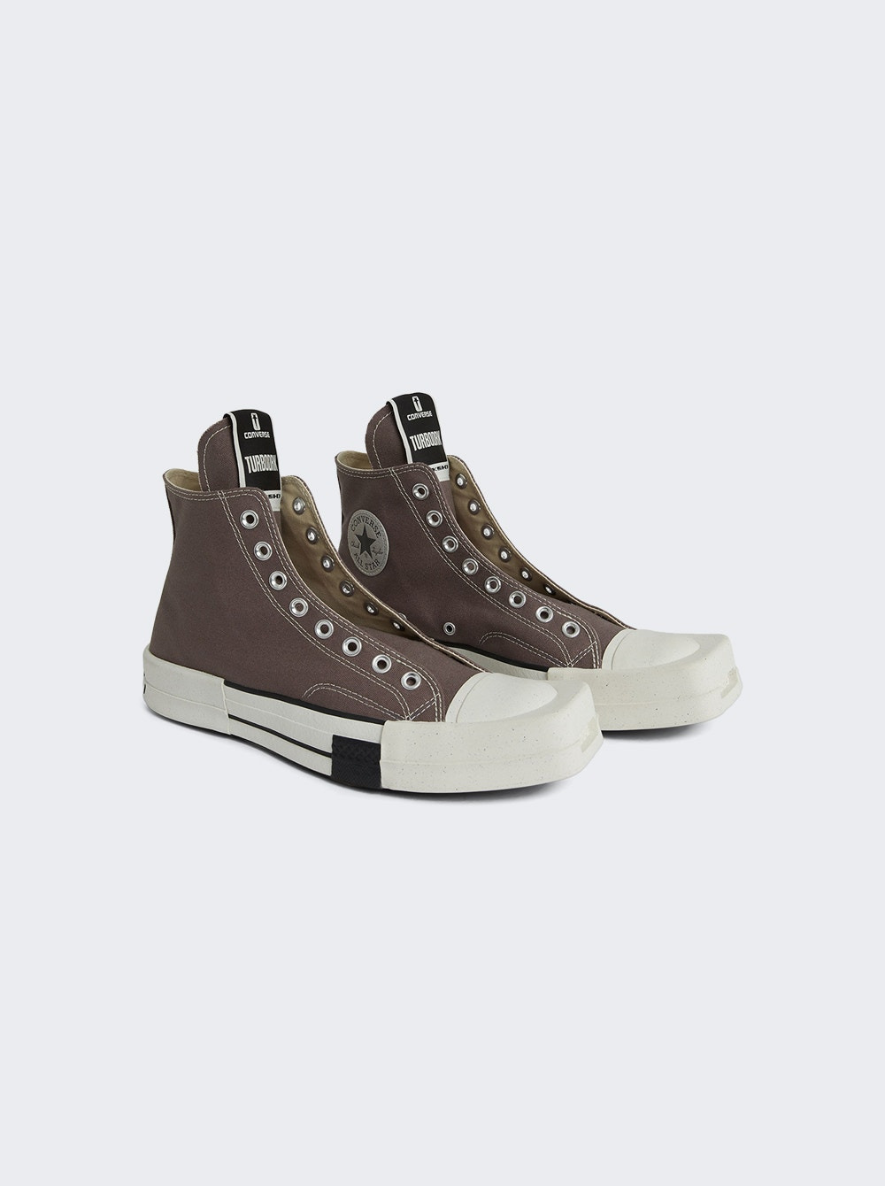 X Converse Turbodrk Laceless Hi Sneaker Dust - 5