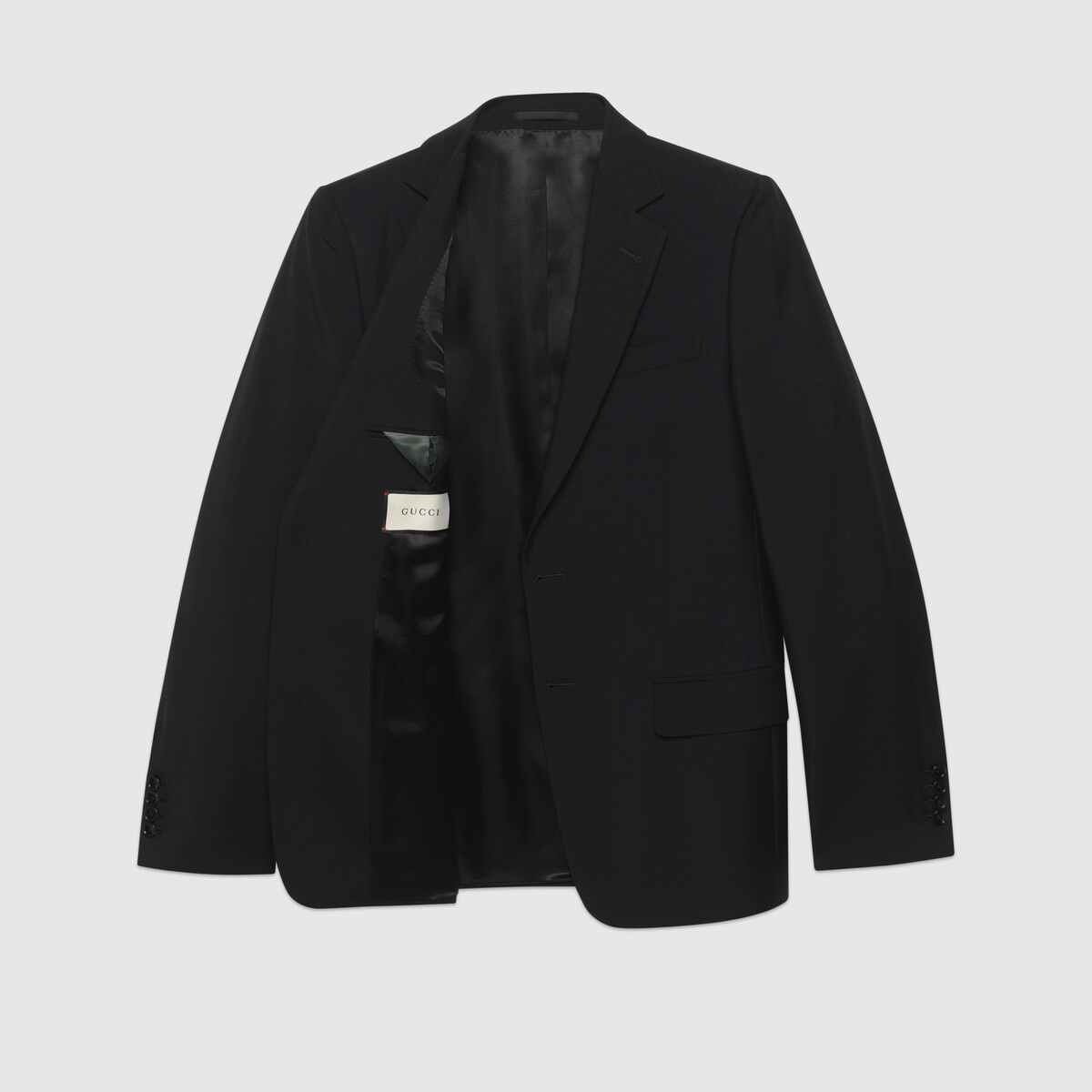 Slim fit wool mohair suit - 6