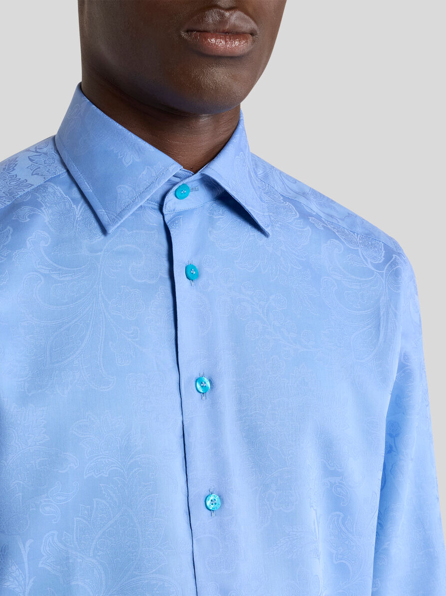 COTTON JACQUARD SHIRT - 3