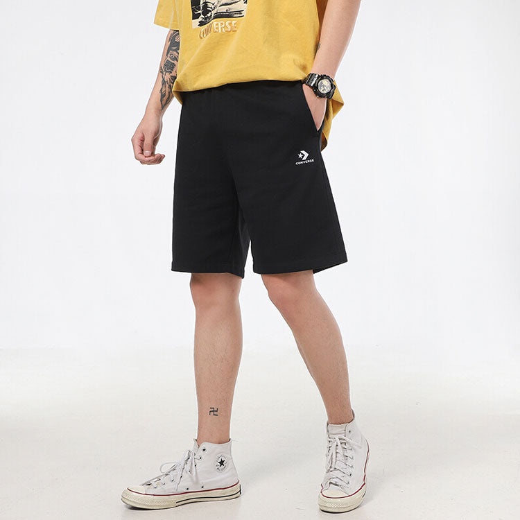 Converse Embroidered Star Chevron Short FT 'Black' 10020349-A01 - 3