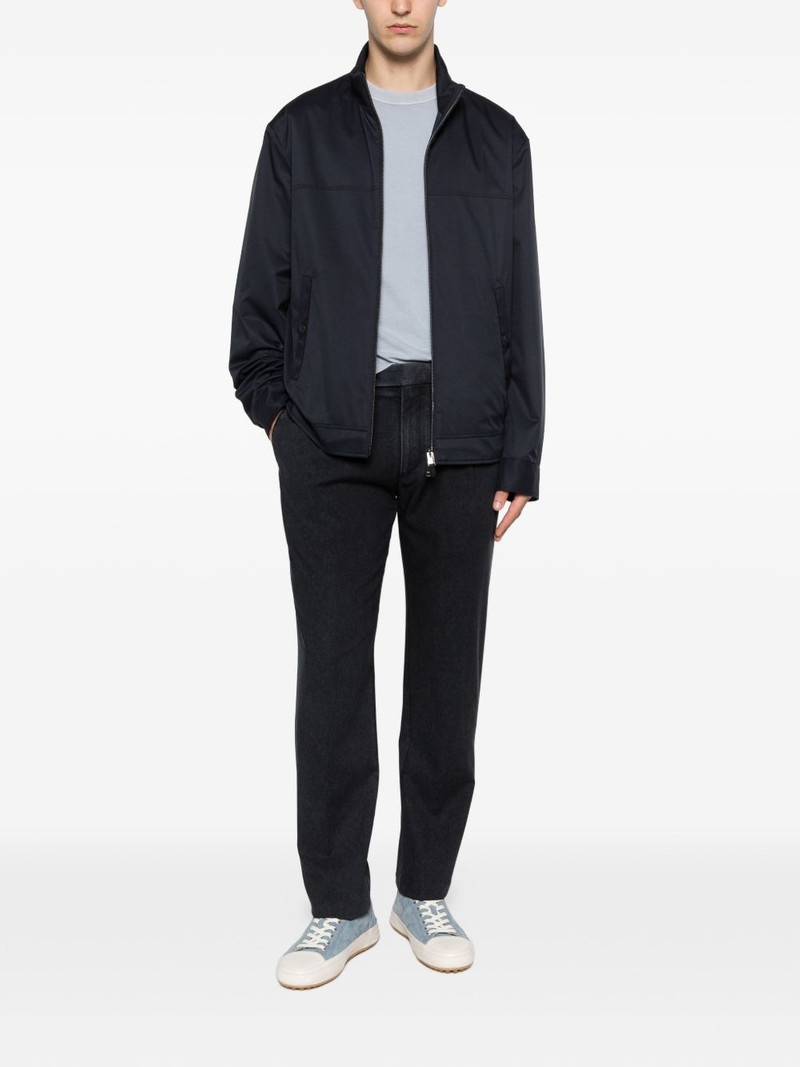 Canali zip-up pocket jacket outlook