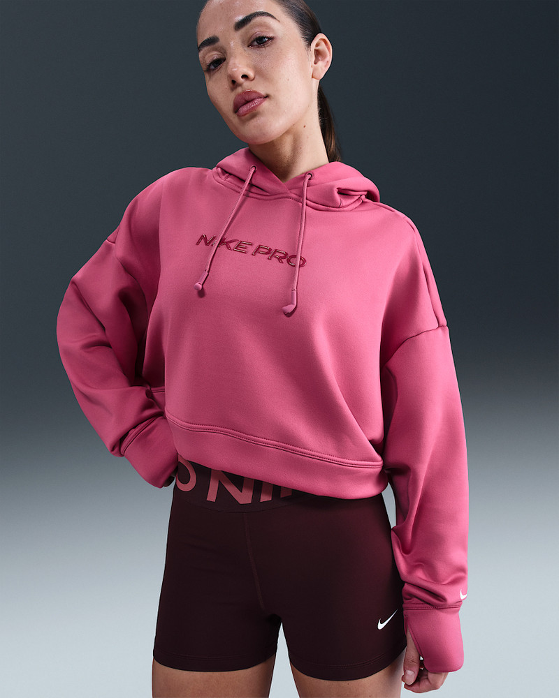 Nike Pro Women's Therma-FIT Fleece Hoodie 1