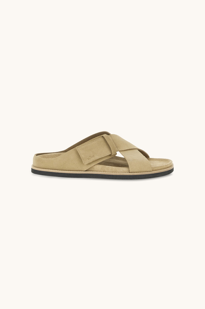 SLIP‑ON SANDALS IN SUEDE 1