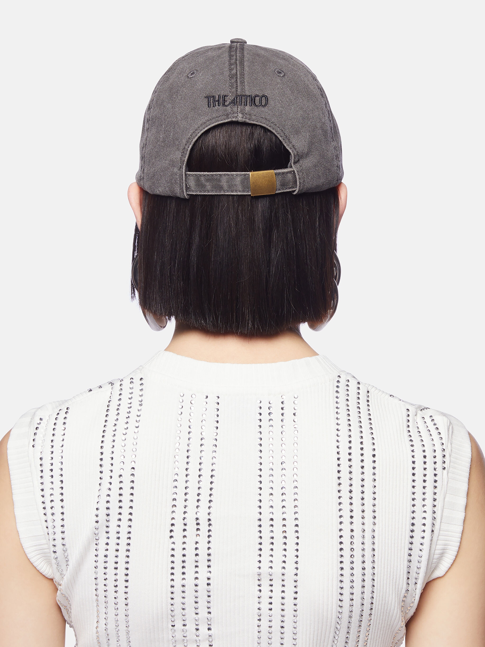 FADED BLACK BASEBALL HAT - 3