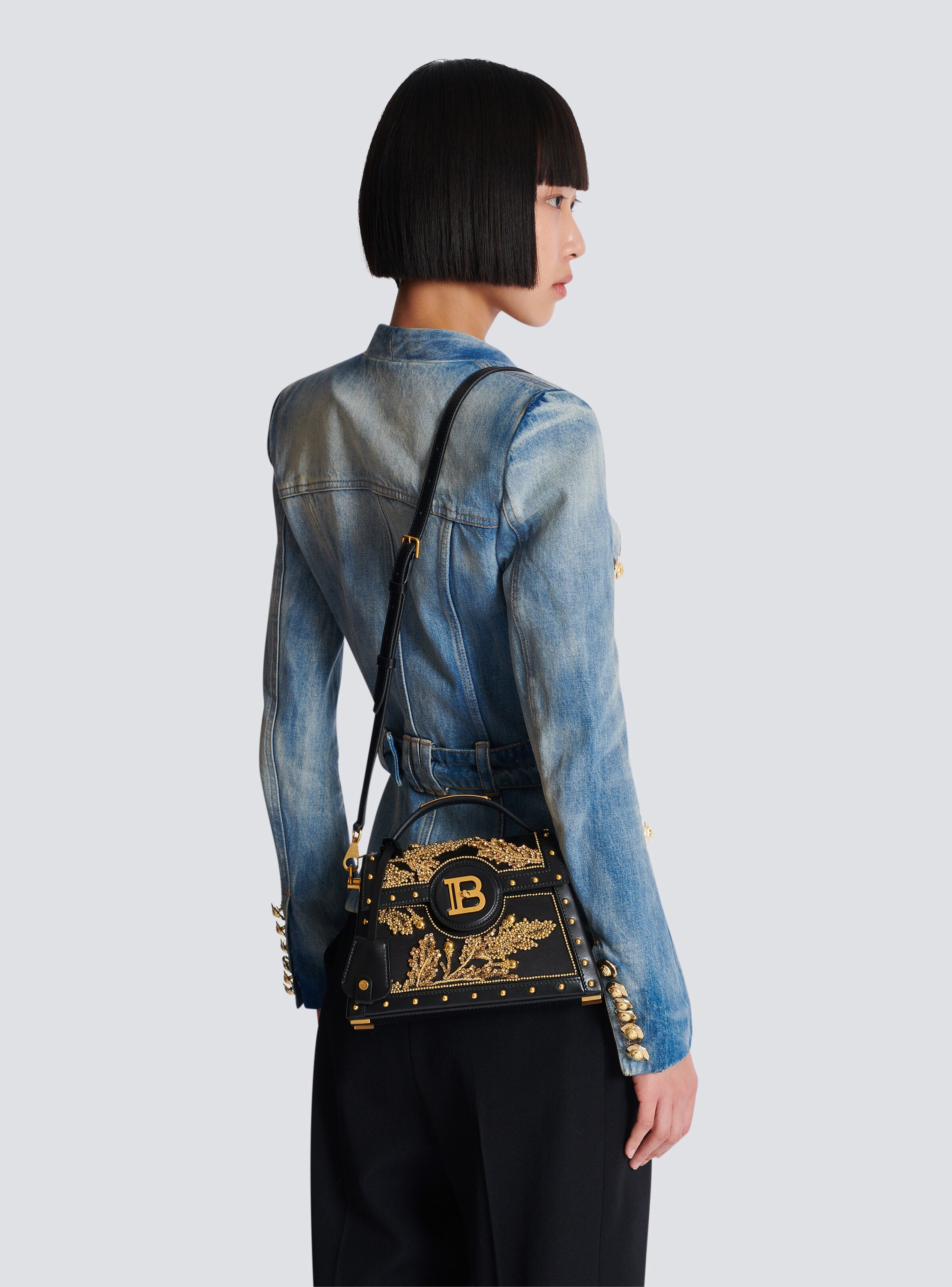 B-Buzz Dynasty bag in embroidered satin - 8