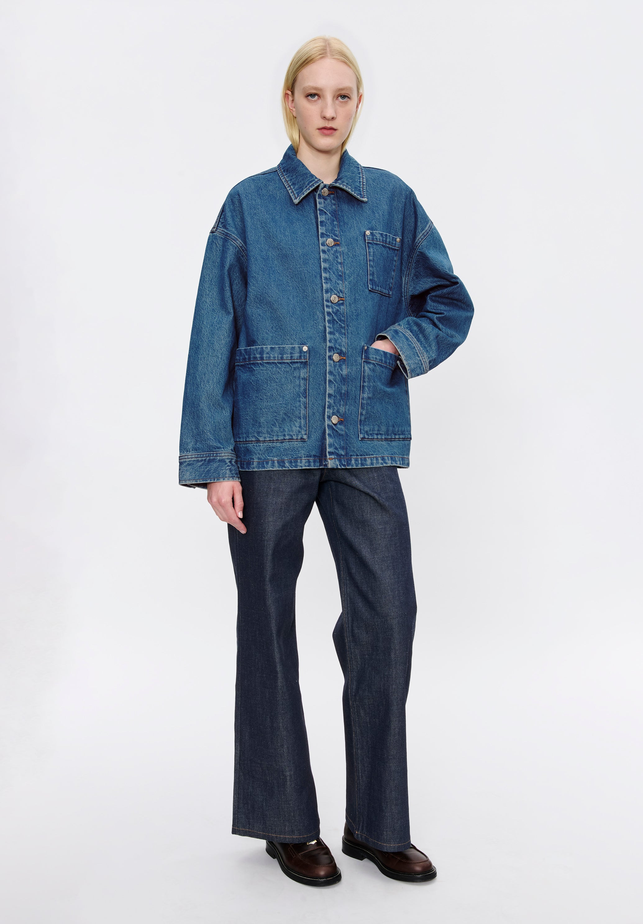 THE DENIM UNISEX JACKET (W) - 2