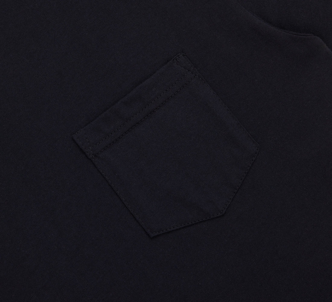 Pima Pocket T-Shirt - Black (2 Pack) - 4
