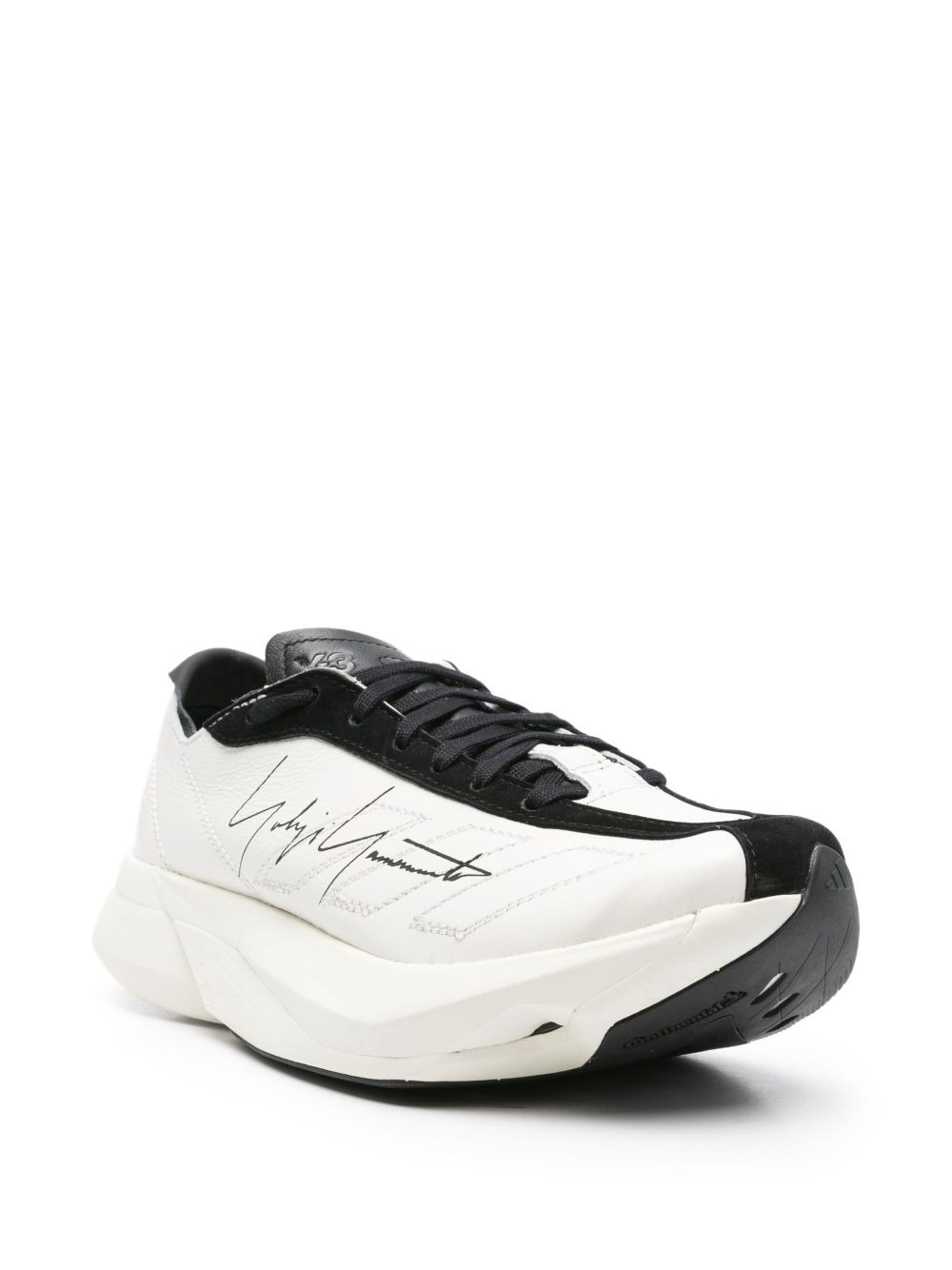 Adios Pro signature-detail leather low-top sneakers - 2