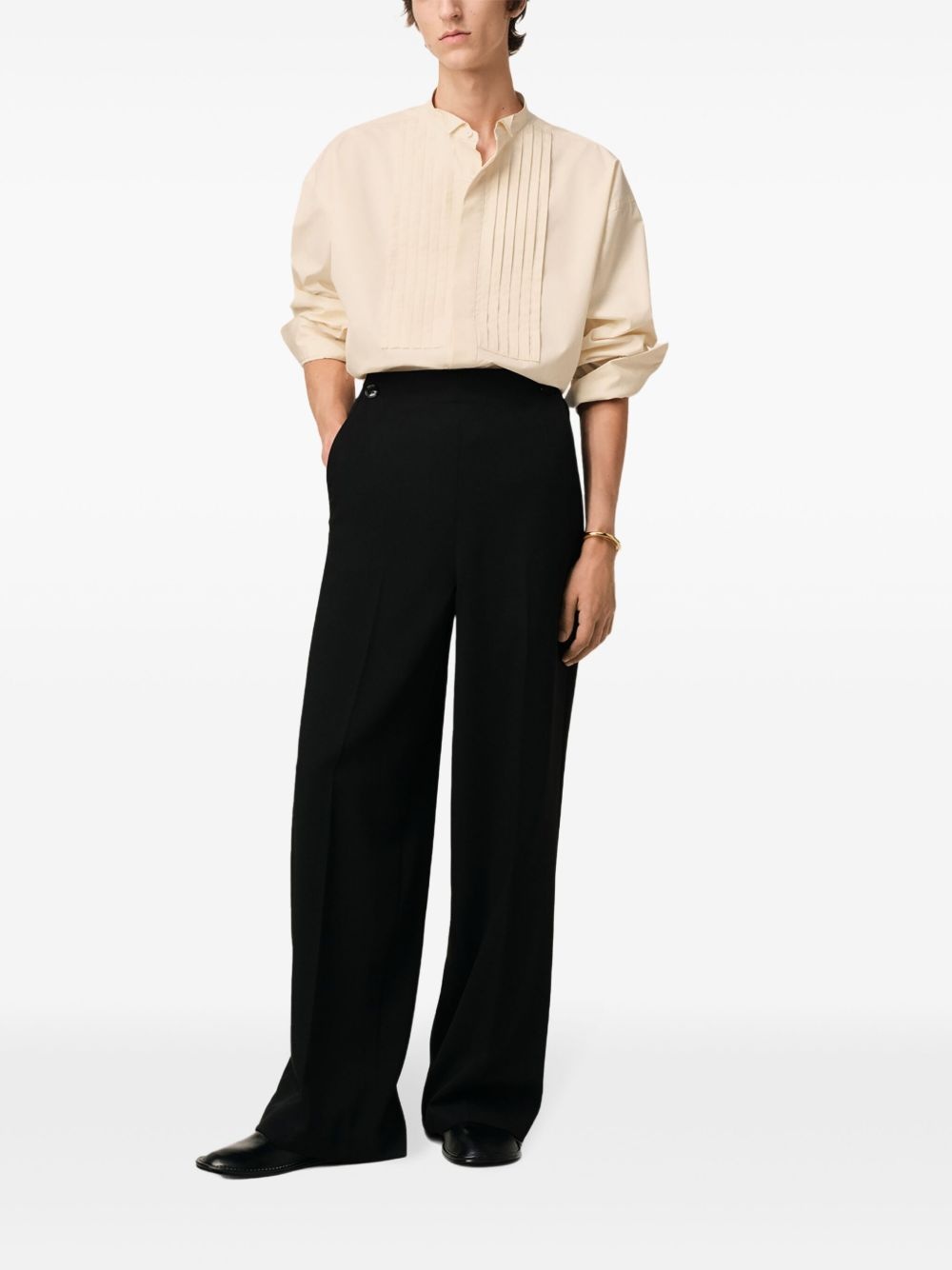 pleated shirt - 2