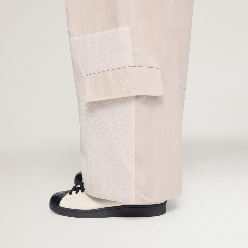 Y-3 CROPPED STRAIGHT LEG PANTS 7