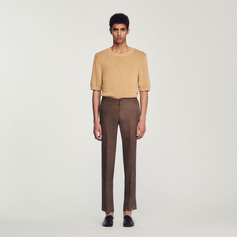 Sandro Linen pants outlook