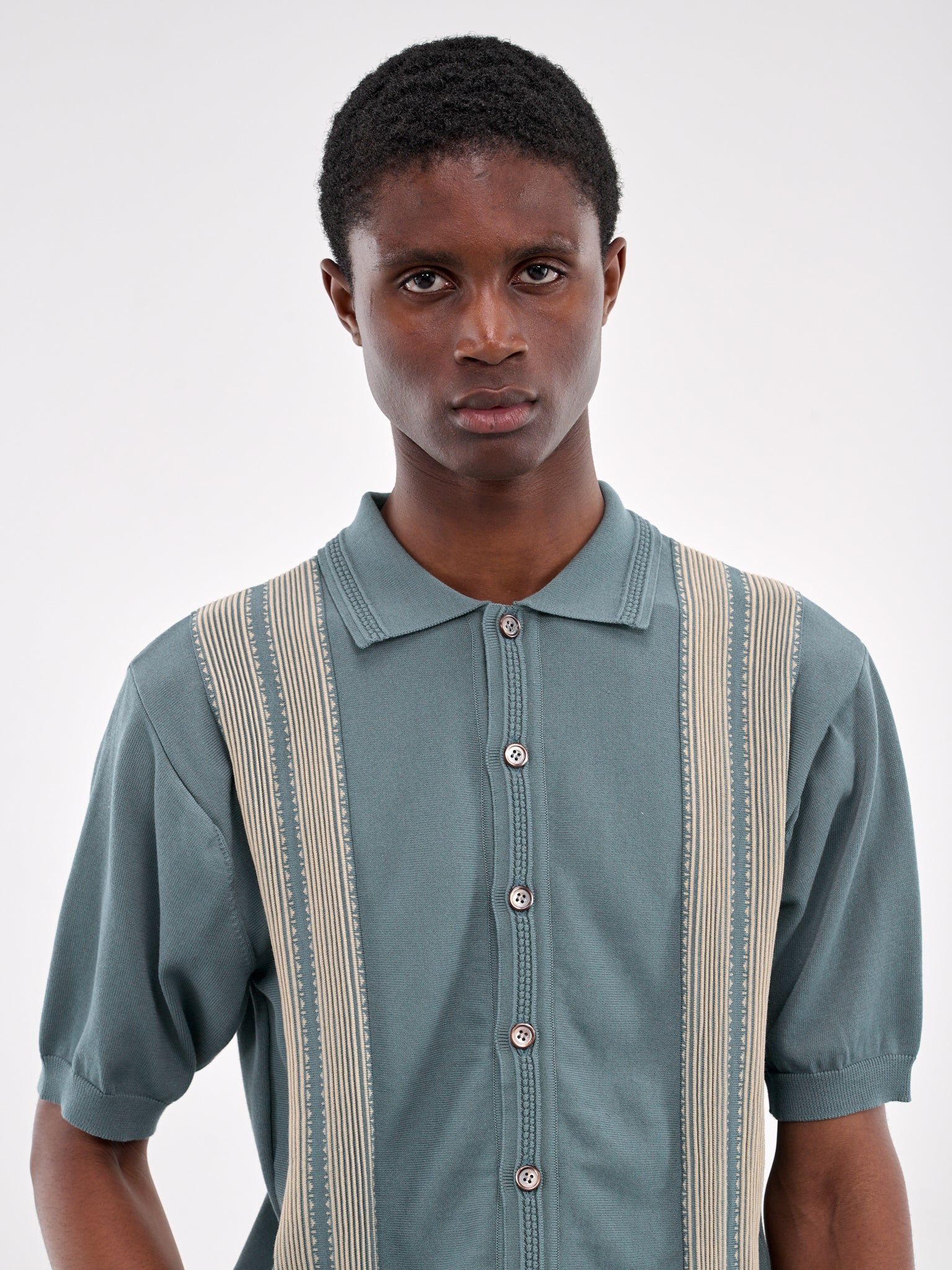 Knit Polo Sweater - 4