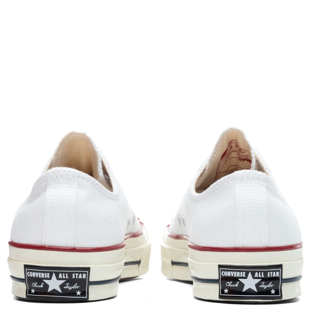 CONVERSE CHUCK '70 OX - WHITE/GARNET/EGRET - 4