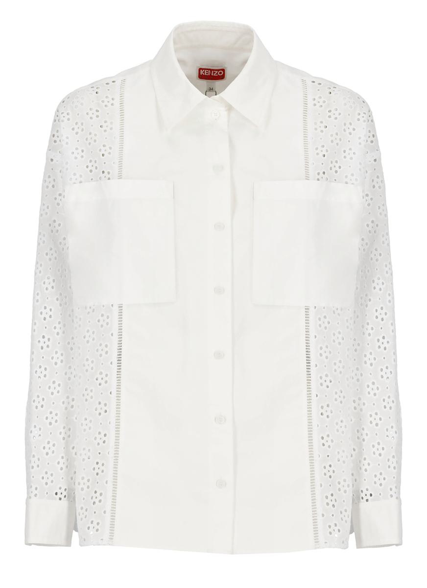 KENZO SHIRTS WHITE - 1