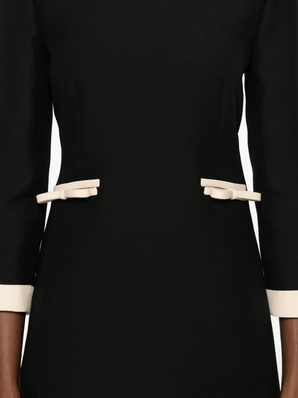 Crepe Couture Dress - 4