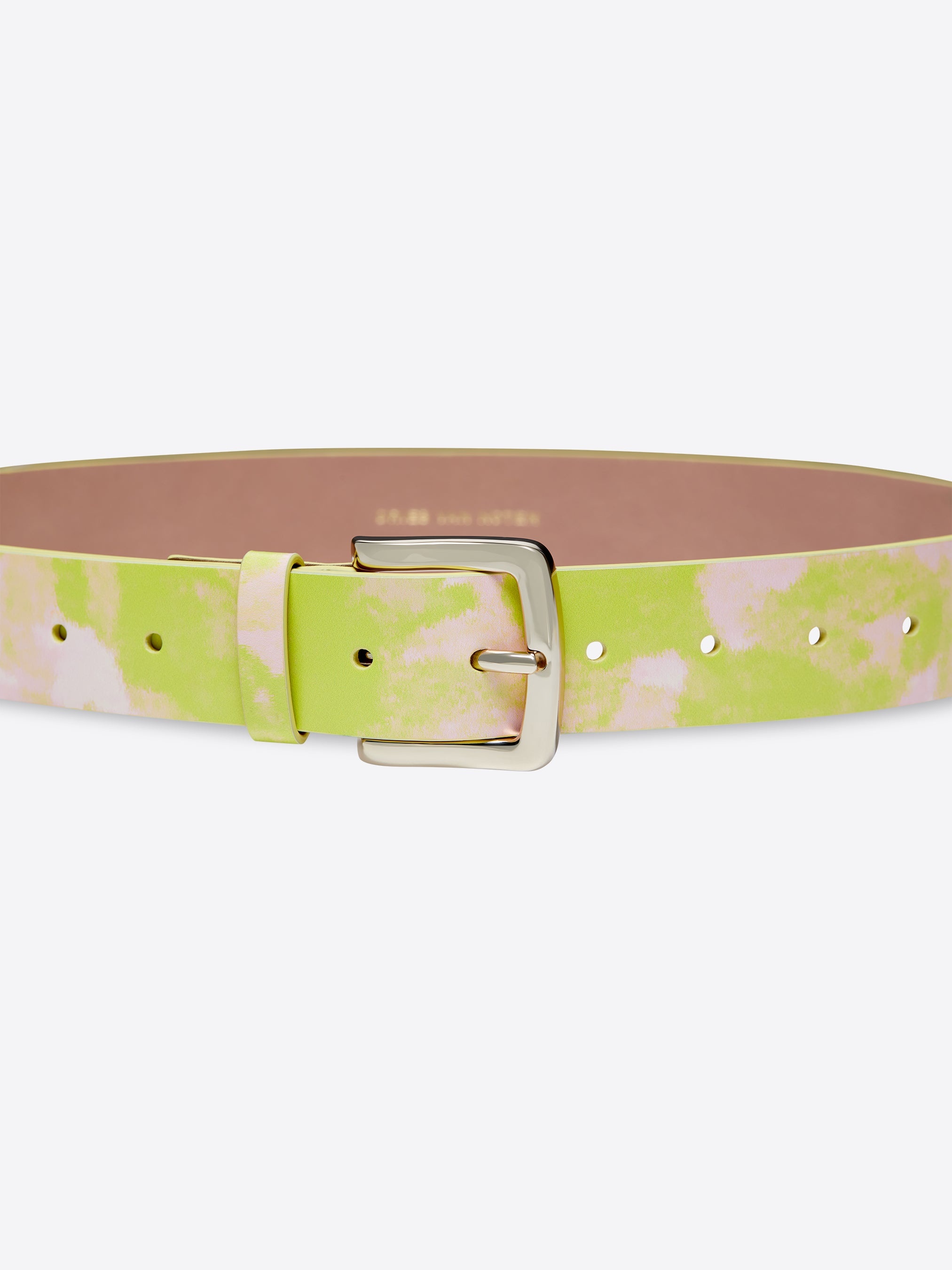 PRINTED LEATHER BELT - 3