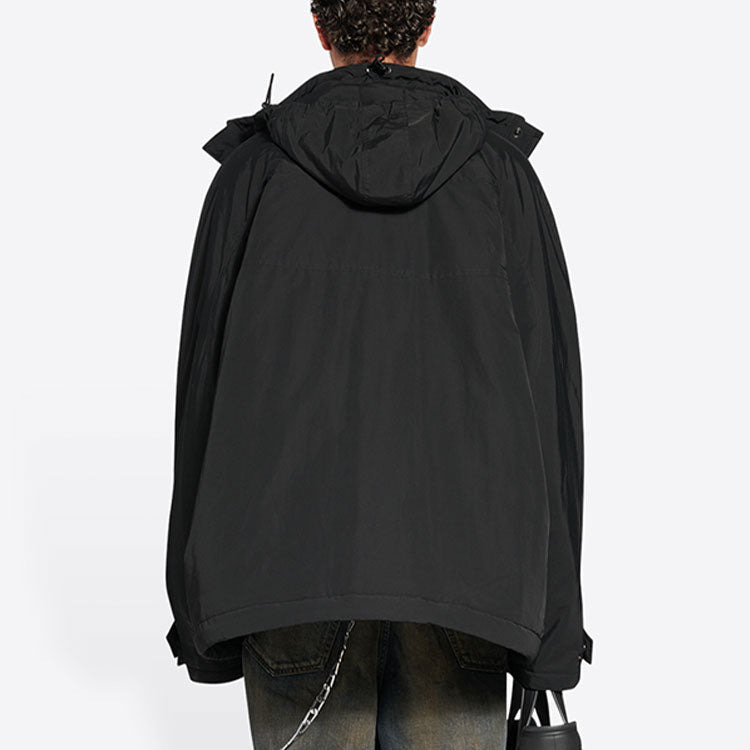 Balenciaga BB Icon Kick Parka 'Black' 704548TMO171000 - 3