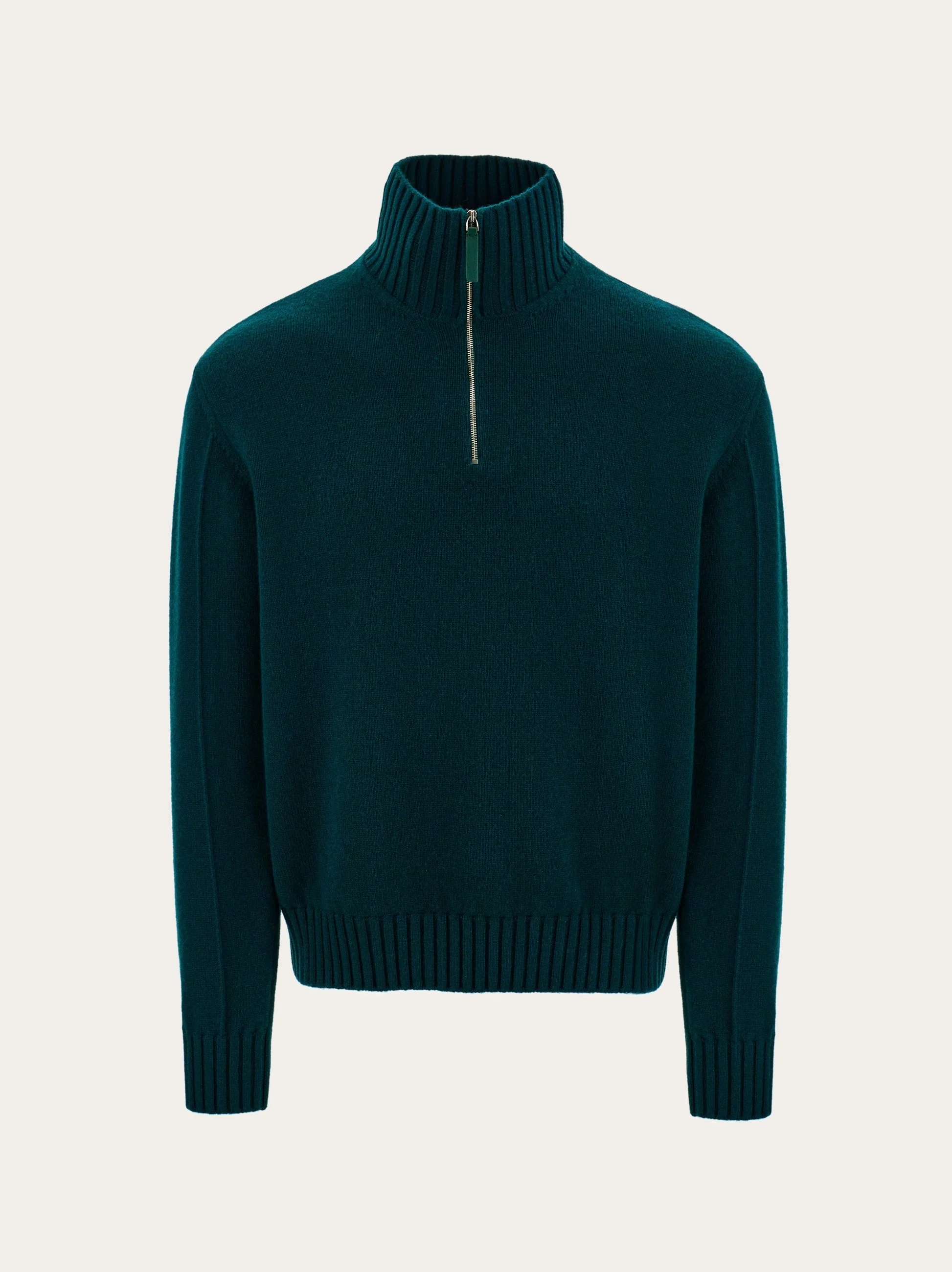 High neck cashmere pullover - 1
