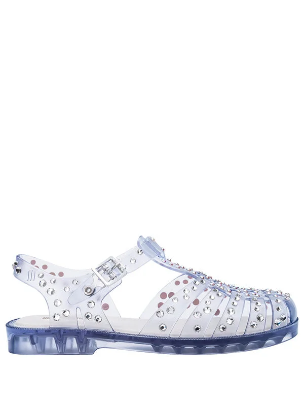 POSSESSION CRYSTALS SANDALS - CLEAR - 1