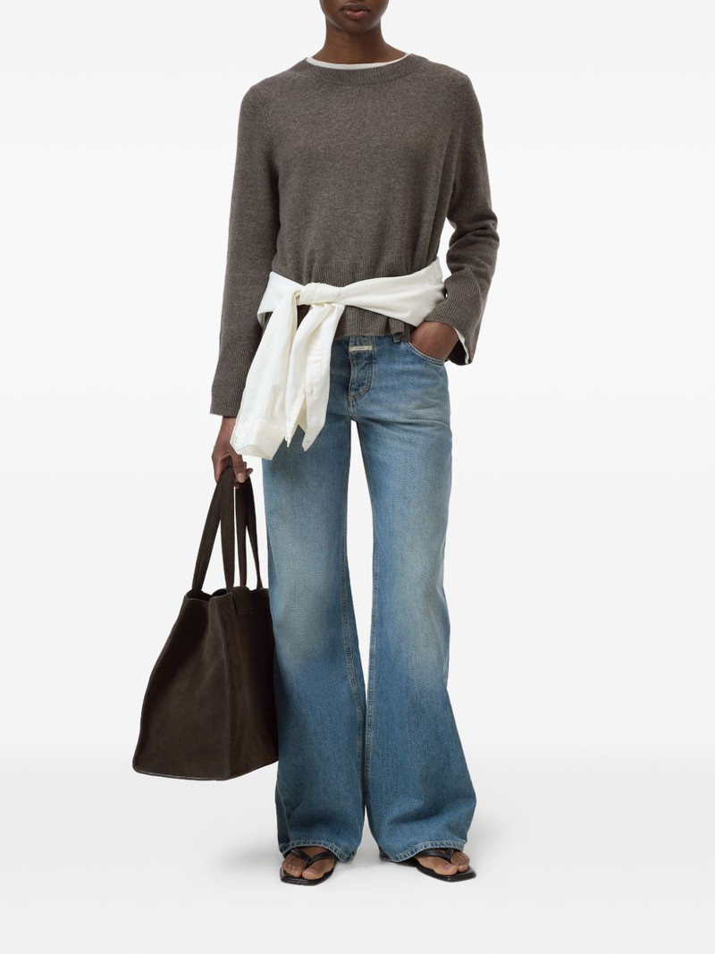 CLOSED crew-neck long-sleeve sweater outlook