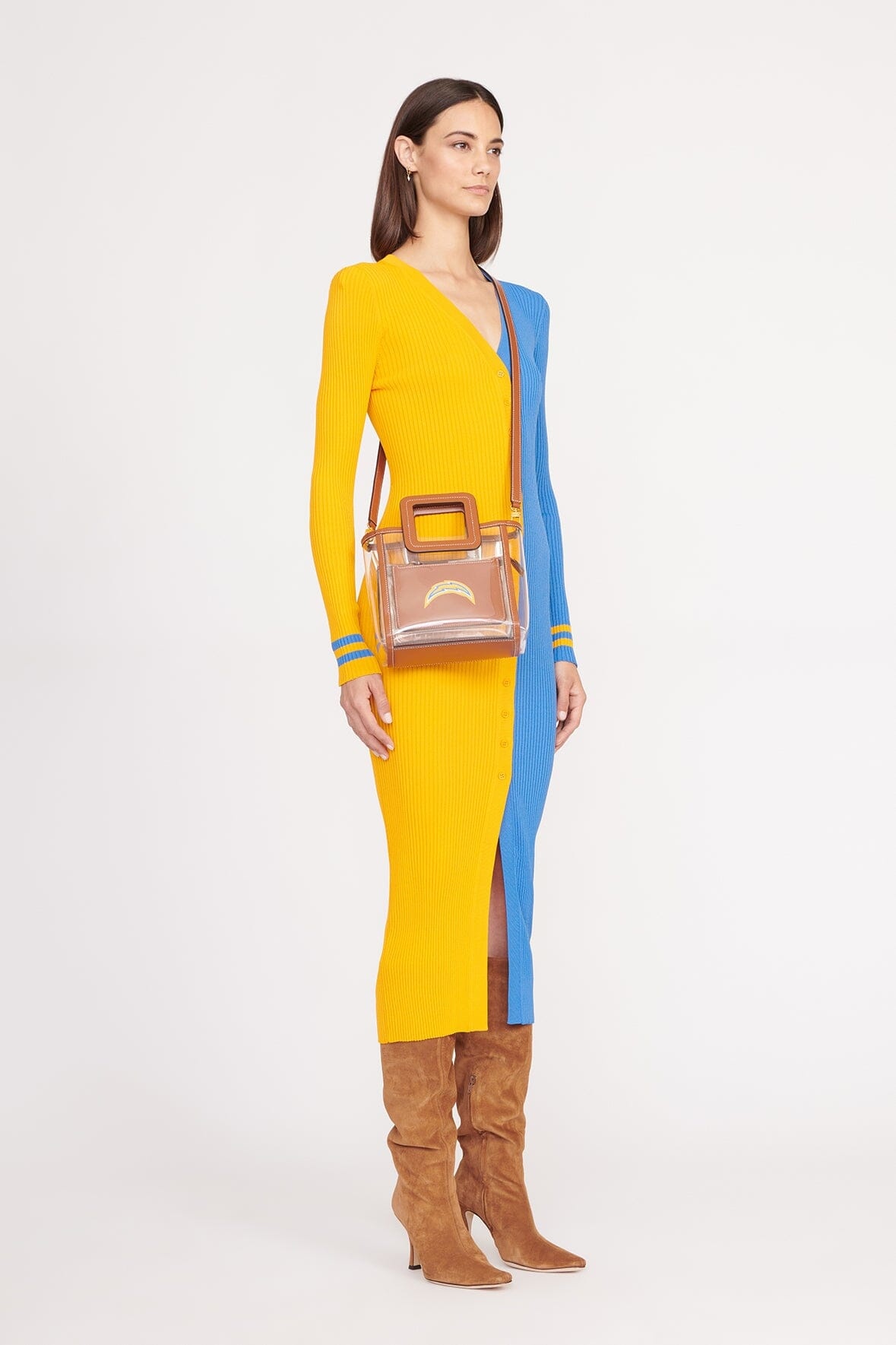 STAUD MINI SHIRLEY BAG X NFL CHARGERS - 5