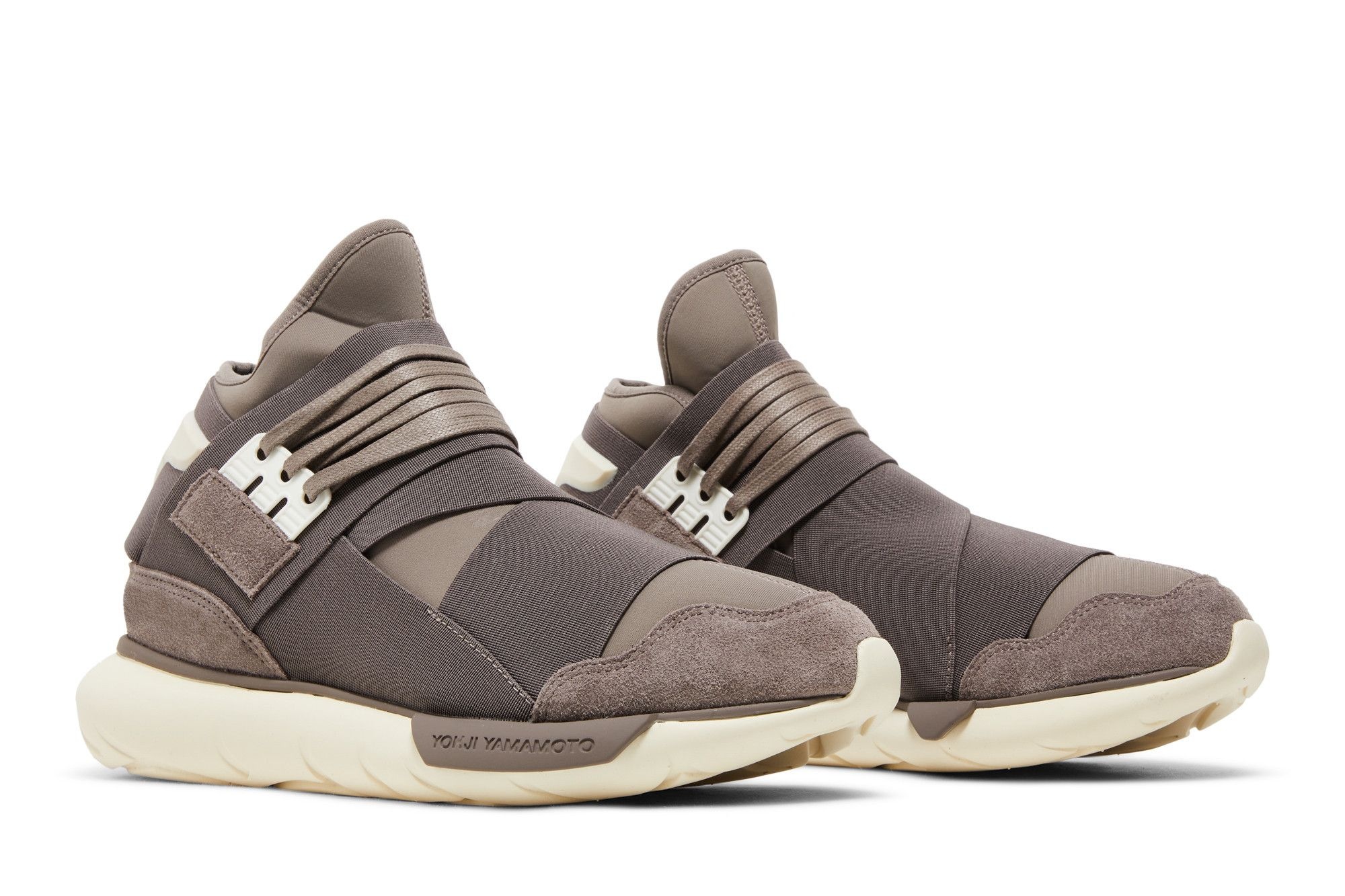 Y-3 Qasa High 'Brown Cream White' - 8