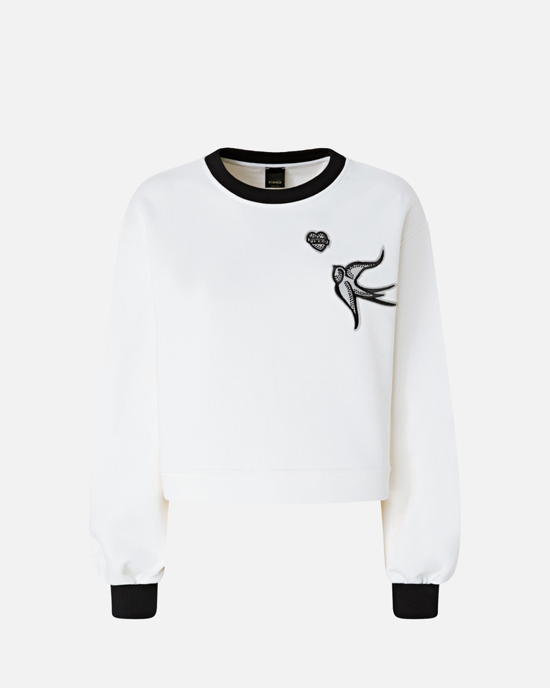 SWEATSHIRT WITH EMBROIDERED LOGO 1