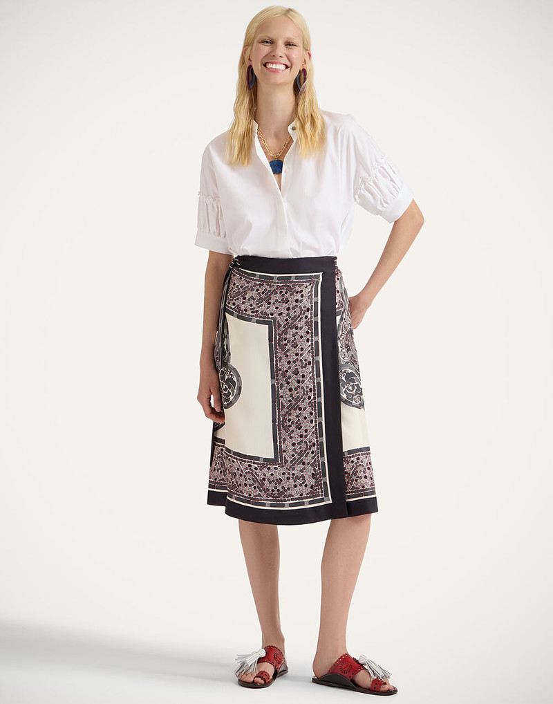 La DoubleJ Pareo Midi Skirt outlook