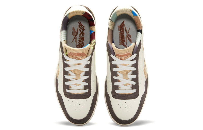 Reebok Kung Fu Panda x Reebok Royal Techque T Shoes Beige/Brown H02985 outlook