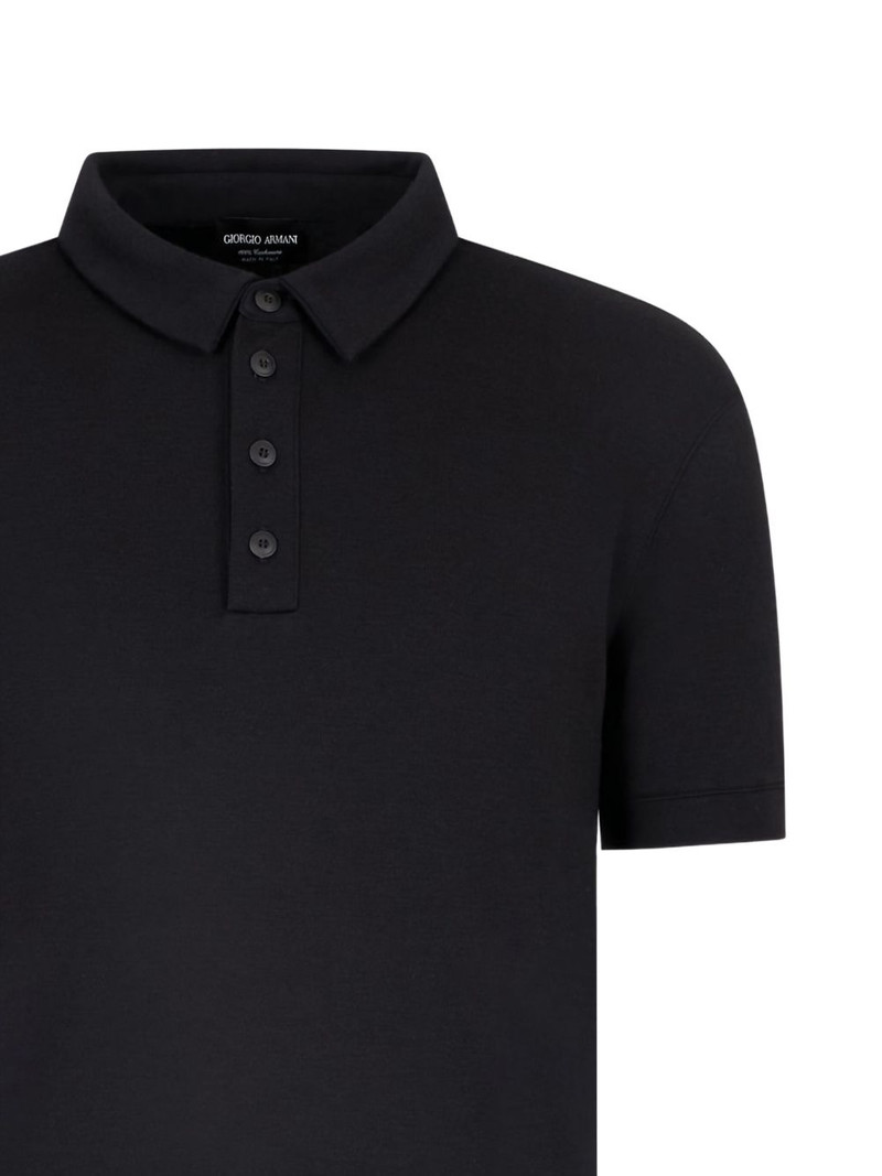 GIORGIO ARMANI buttoned polo shirt outlook
