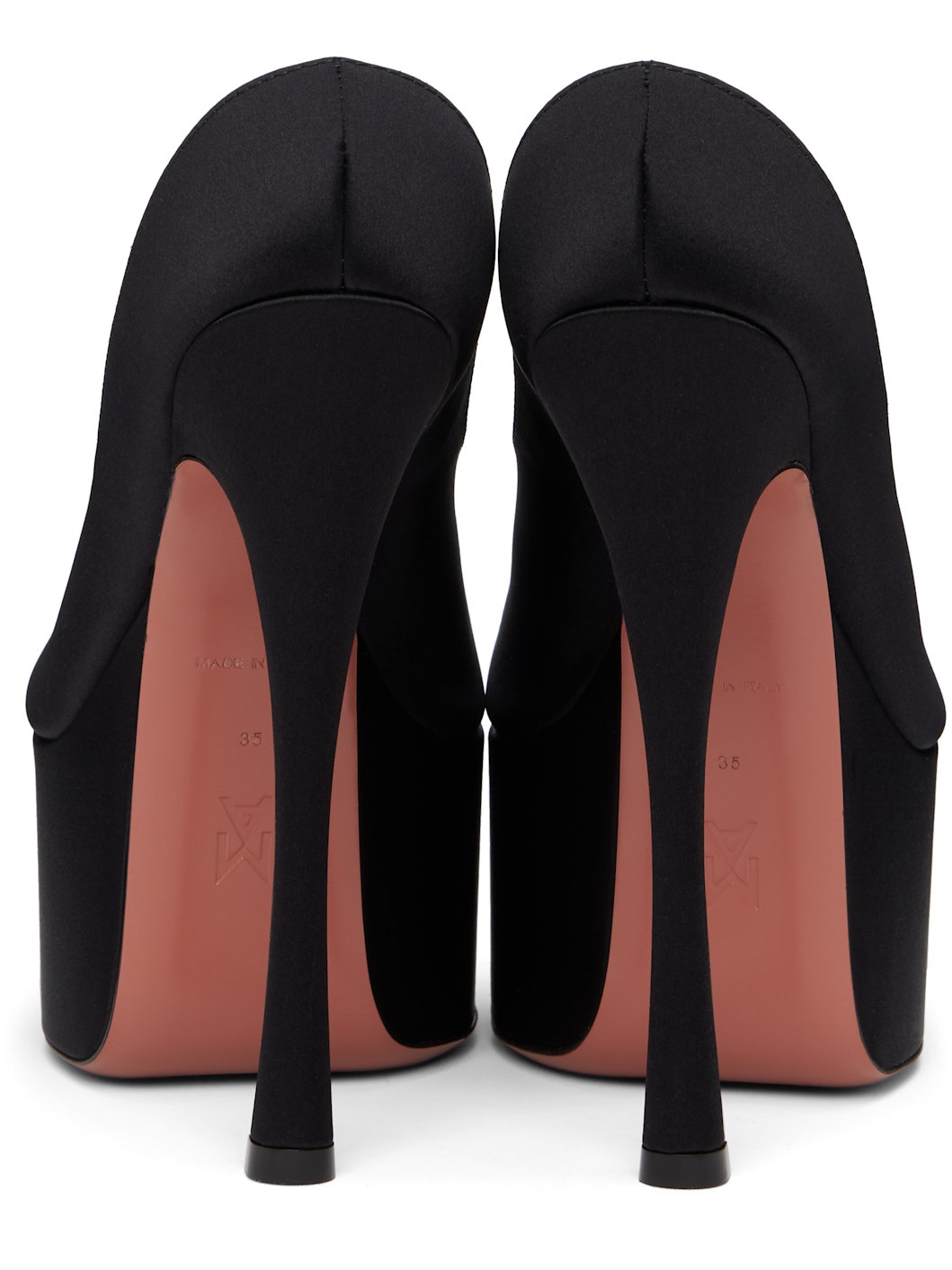 Black Anok Plateau Heeled Sandals - 2
