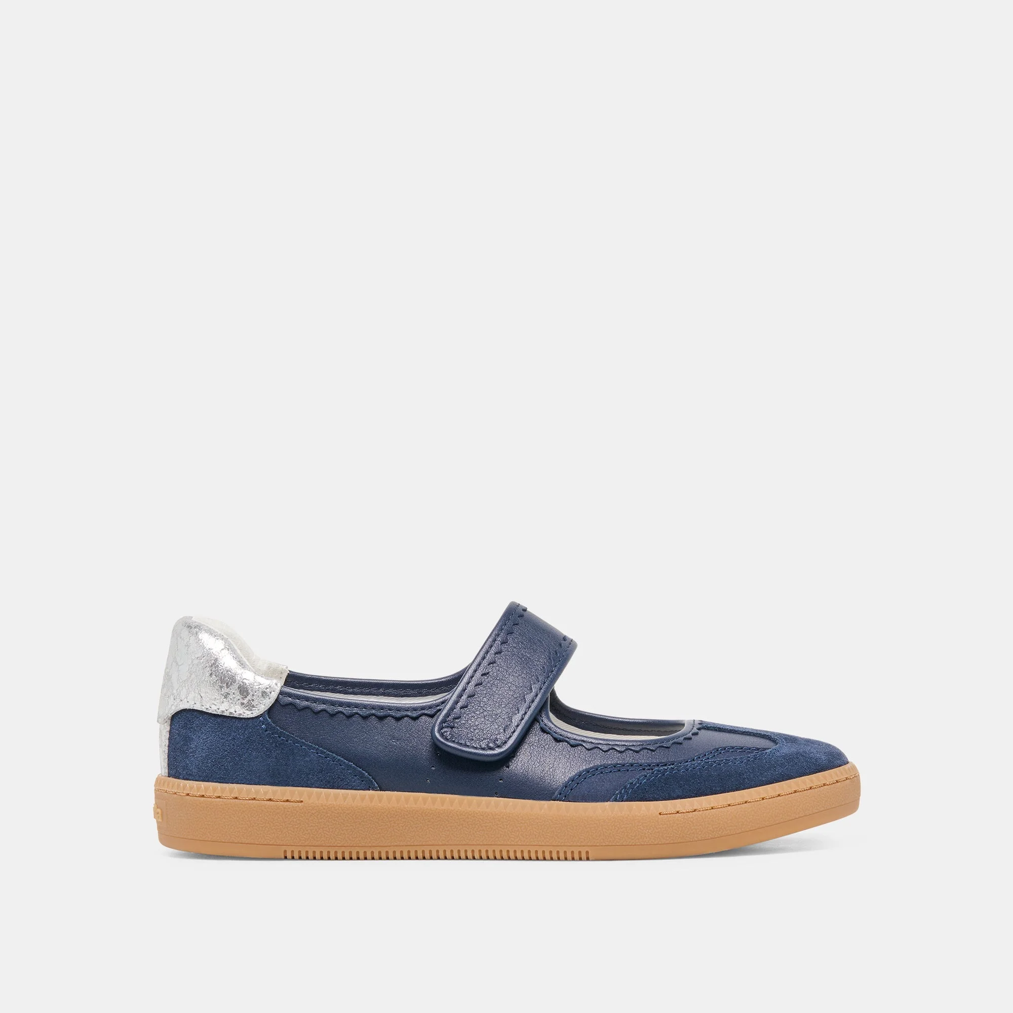 NANET SNEAKERS DK NAVY LEATHER - 1