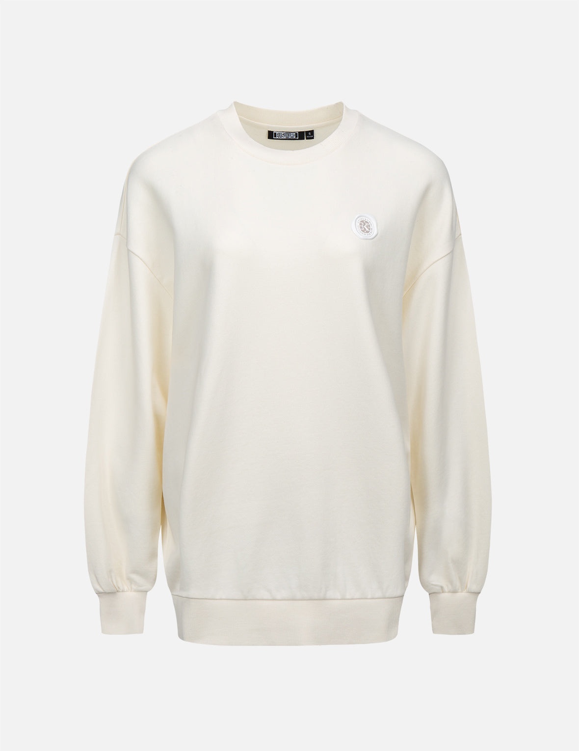 Kamon Glitter Print Oversize Sweatshirt - 7