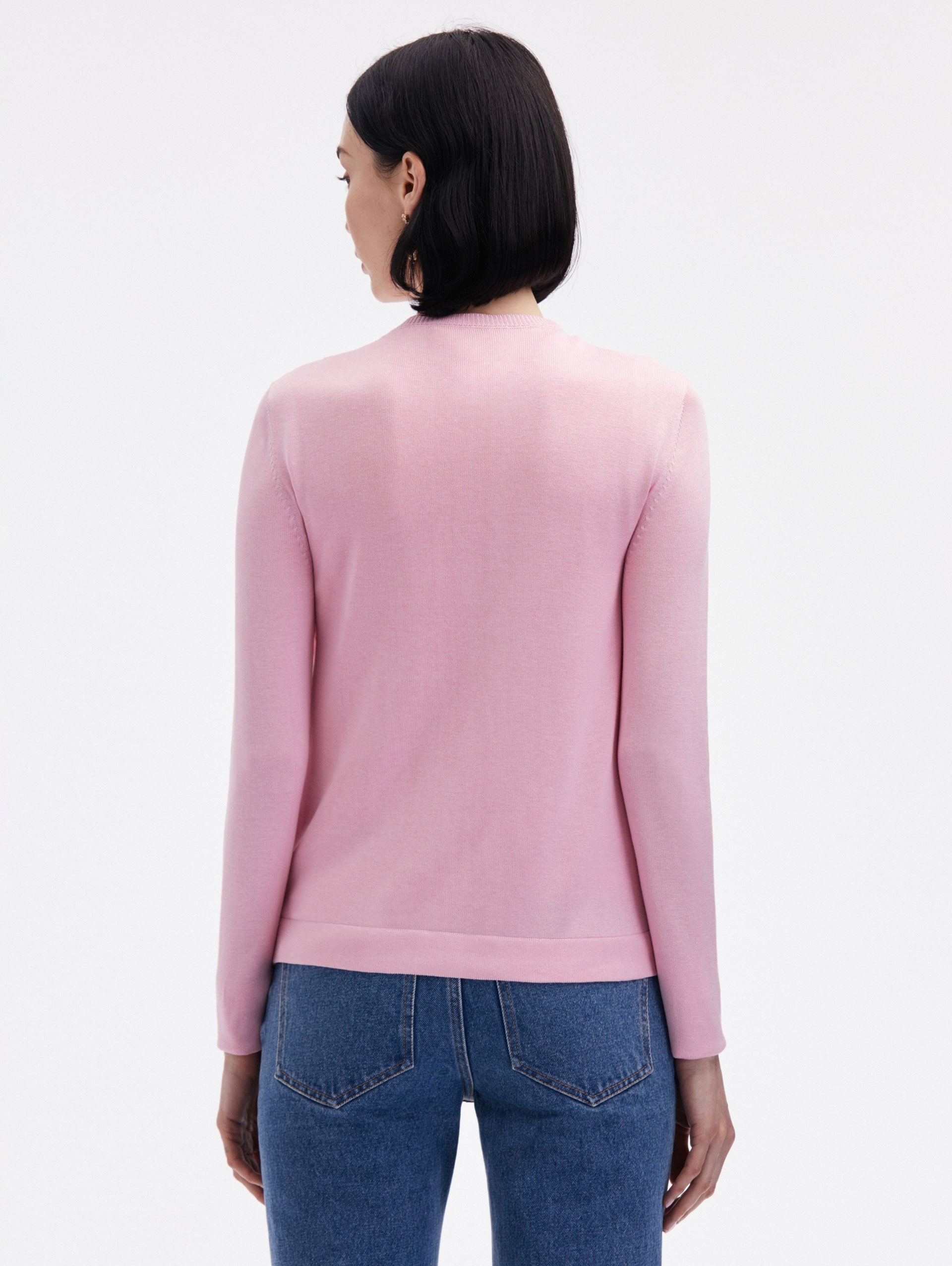 FLORAL GUIPURE INSET CARDIGAN - 3
