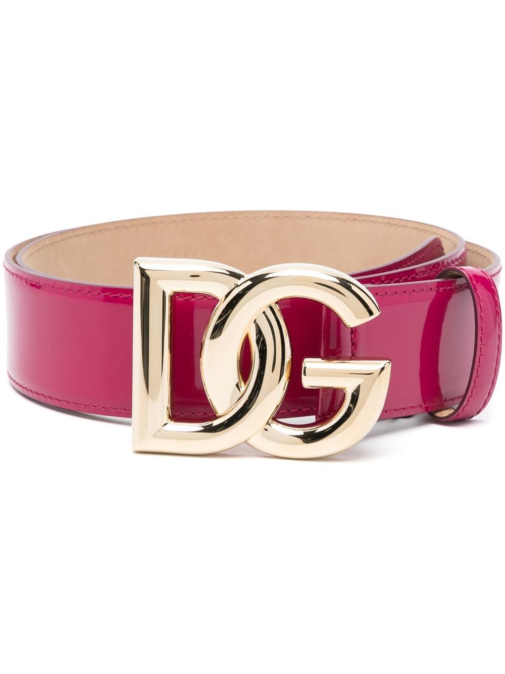 DG-Logo Calfskin belt - 1