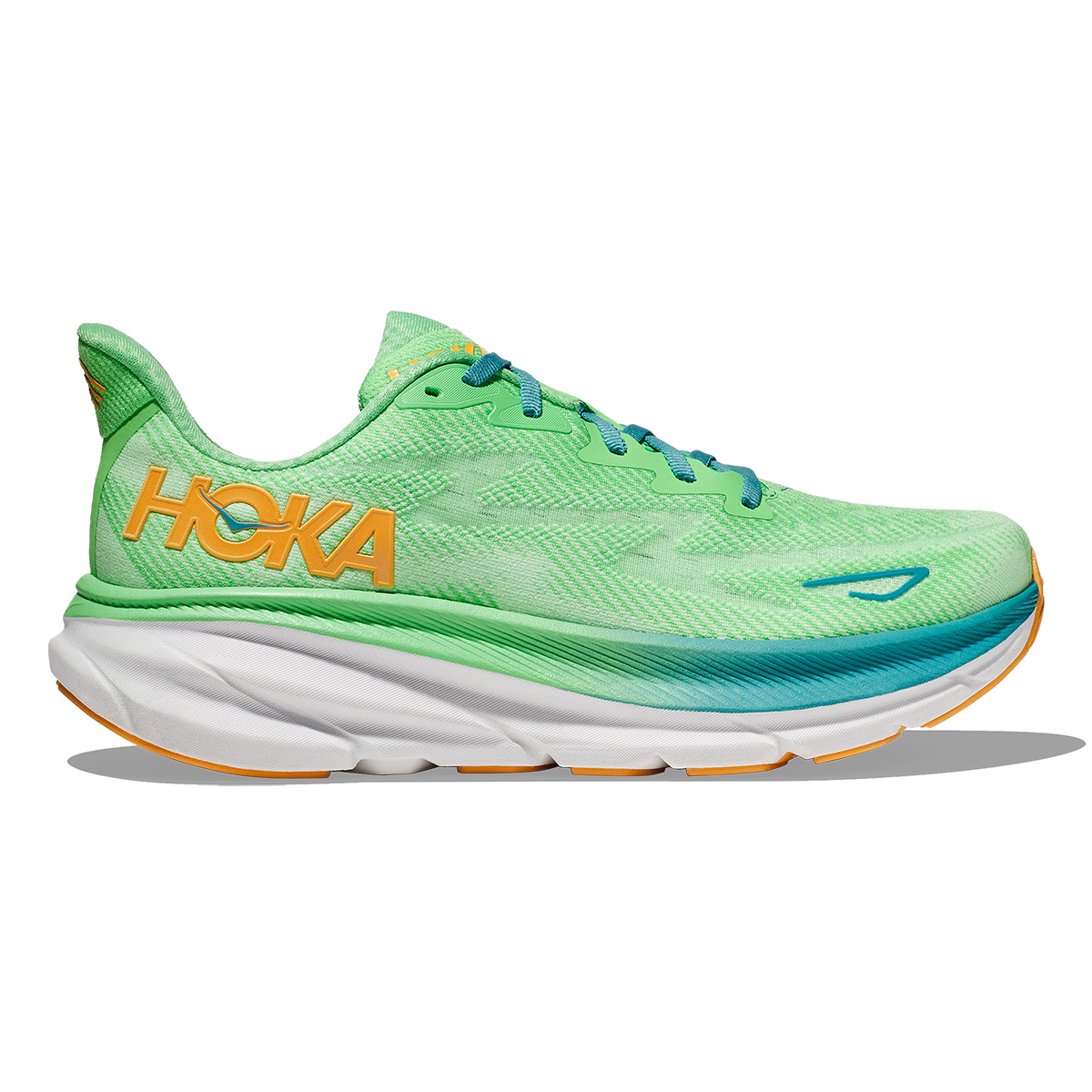 Hoka Clifton 9 - Zest - Lime Glow - 1