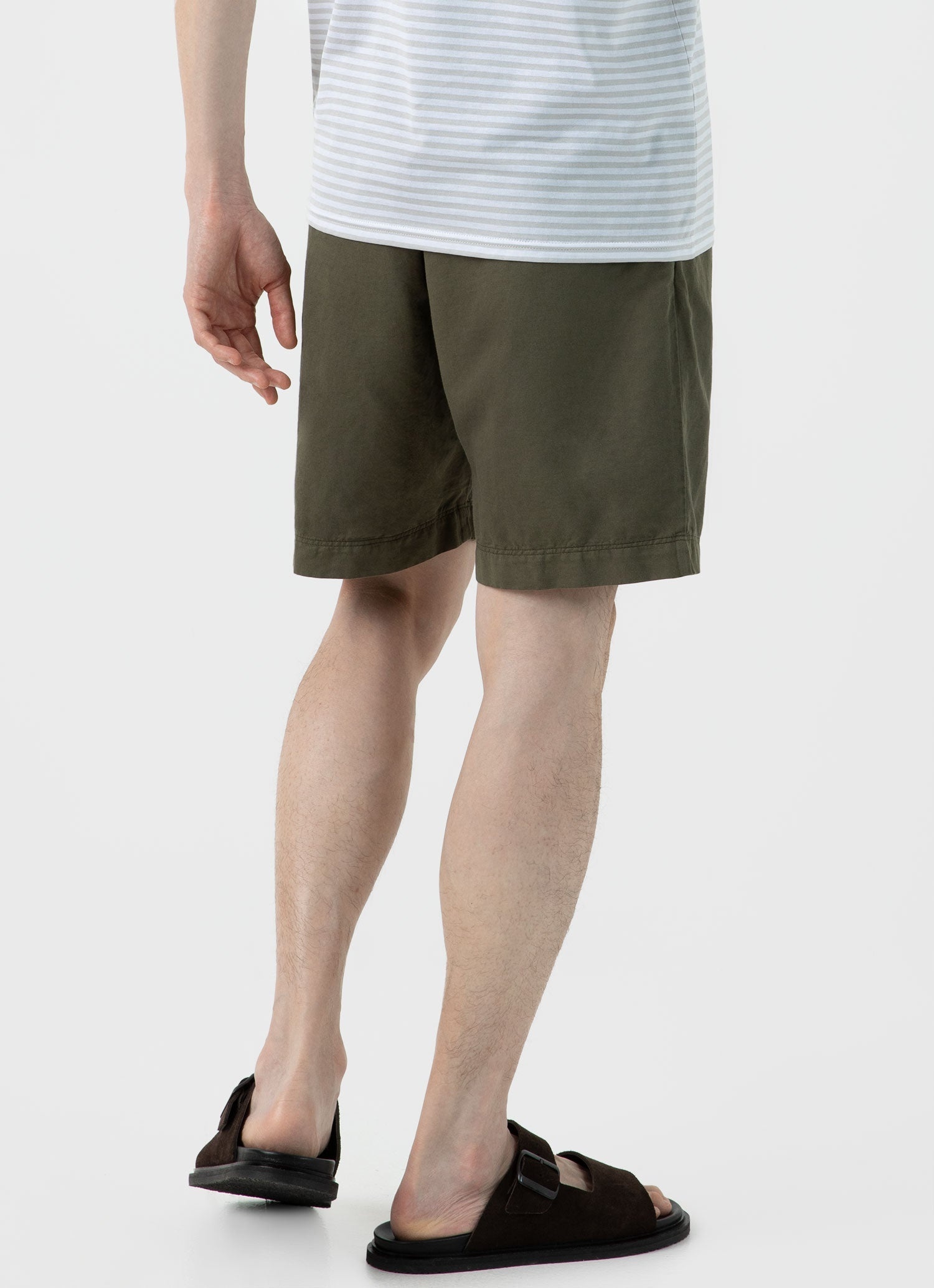 Cotton Linen Drawstring Shorts - 5