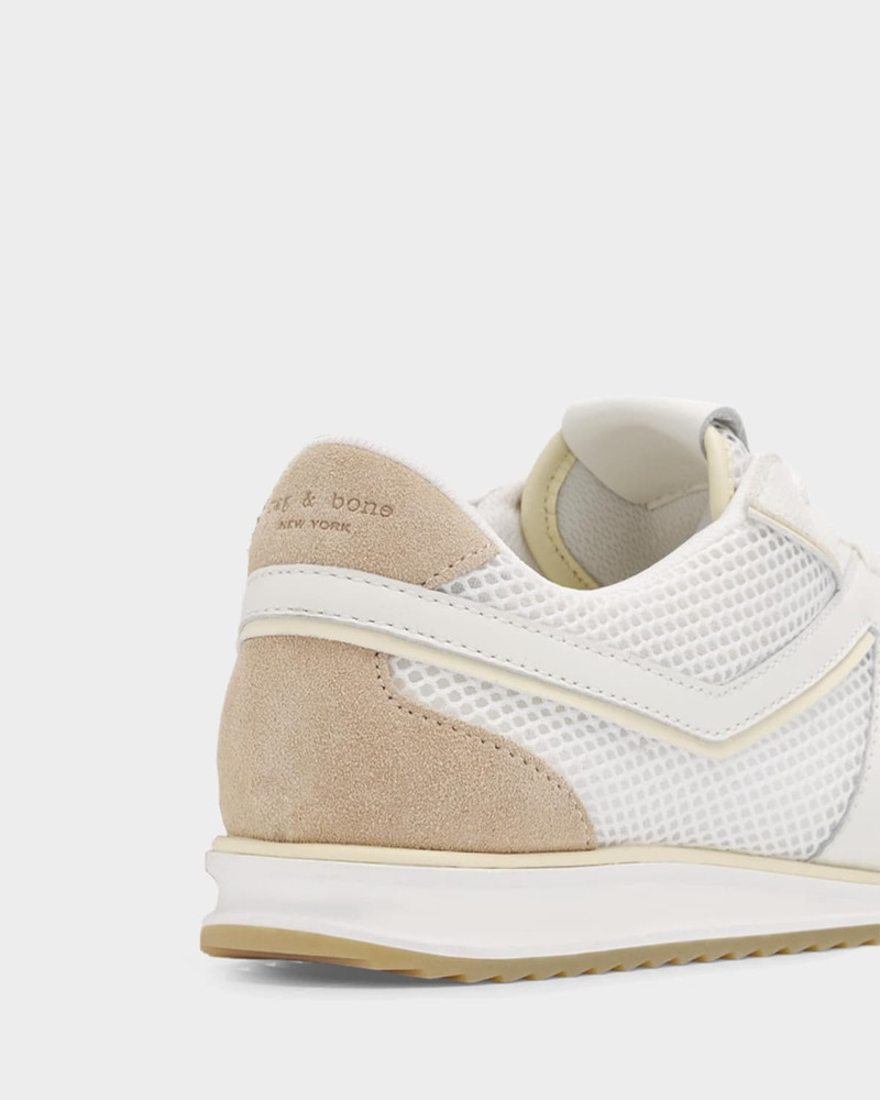 rag & bone Retro Mesh and Leather Trainer Sneakers outlook