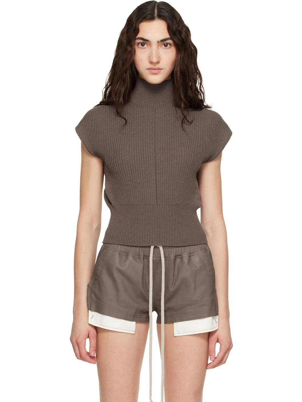 Gray Tower SL Turtleneck - 1